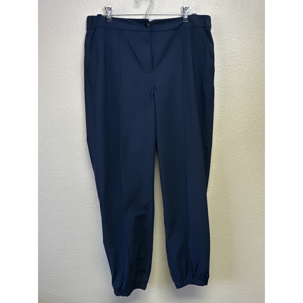 Lululemon‎ Pants Womens 31 Navy Blue Warp streme High Rise Jogger Streetwear EUC